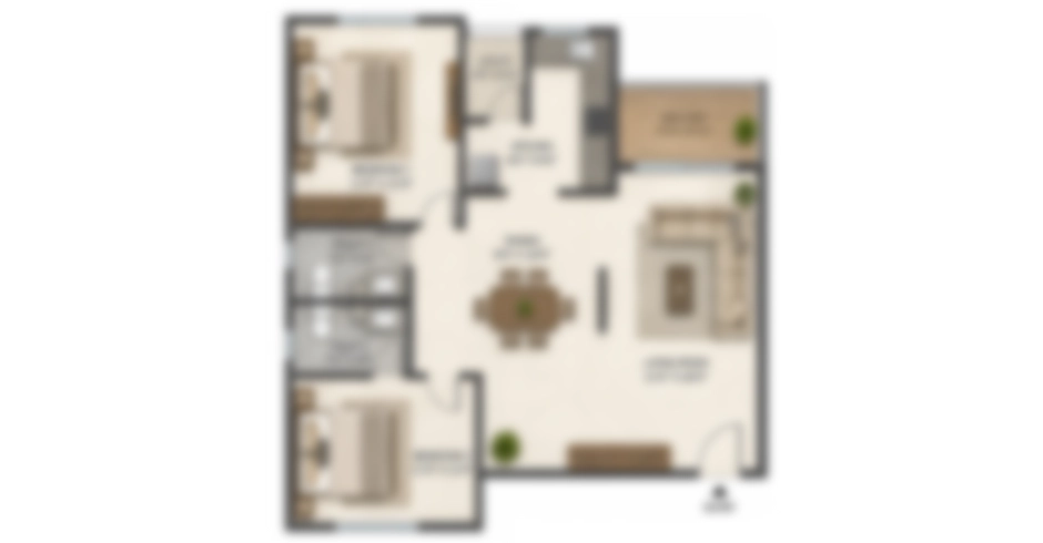 Harmony Thakurli 1 BHK Floor Plans